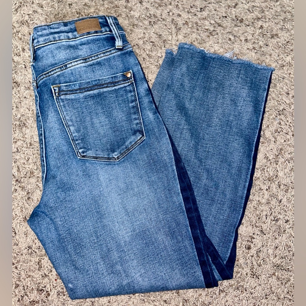 Women’s Judy Blue Light Blue Cropped Jeans Size 13/31